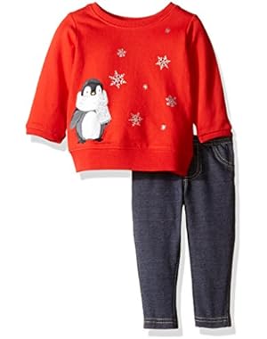 Baby Girls' 2 Piece Graphic Set (Baby)