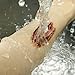 Halloween Scar Tattoos, 18 Sheets Horror Realistic Fake Blood Wound Temporary Tattoos Zombie Makeup Kit, for Halloween Cos play Party (Zombie tattoos)