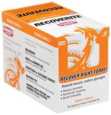 Hammer Nutrition Recoverite Flavor Orange-vanilla 12 Count Box, Single Packets