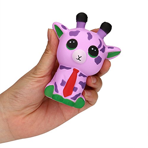 Hot Sale!! Squishy Toy, ZOMUSAR New Jumbo Squishy Spotted Deer Squishies Slow Rising Scented of Decompression Toys (As Show)