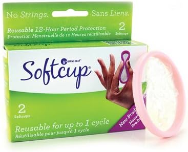 SOFT CUP SOFTCUP,REUSABLE, 2 CT