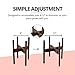 The Livscape Outdoor and Indoor Plant Stand – Durable, Heavy Duty, Adjustable Hardened Bamboo – Fits Medium to Large Planters and Flower Pots – Bonus Water Spike – Best Housewarming or Wedding Giftthumb 4