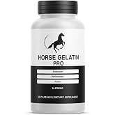(1 Pack) Horse Gelatin Capsules - Official HorseGelatin Supplement Pills with Premium Ingredients, Advanced Formula Support for Overall Health &amp; Wellness Reviews (60 Capsules)