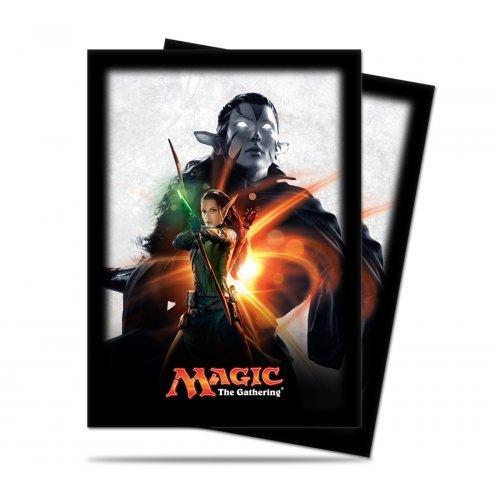 Magic: the Gathering - MTG Magic Origins Planeswalker Nissa Revane Card Sleeves (80 Count) Deck Protectors