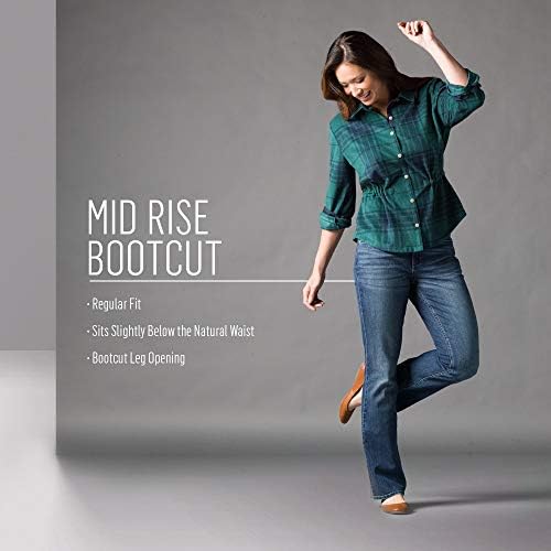 lee riders midrise bootcut