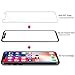 iPhone X Full Screen Protector Tempered Glass,EXTREE [2 Pack 0.18MM 9H 3D] [Case Friendly] [Easy Install] Full Coverage Tempered Glass for iPhone x/10