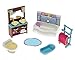 Fisher Price Loving Family Bathroom & Parents' Bedroom . Bundle of 2