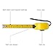 H-DA Tape Measure TL-0413M 120inches(10ft)/300cm(3M) Retractable Tape Ruler Metric and Inches Measuring Tape, with Wrist Strap for Construction, Home, Carpentry Measurement