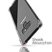 Note 9 Case, [Dome Glass] Reinforced TPU Extra Corner Cushion Bumper and Scratch Resistant with Enhanced Hand Grip Hard Back Panel Cover for Whitestone for Samsung Galaxy Note 9 (2018) - Clear