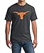 Texas Longhorns Tshirt Icon Charcoal