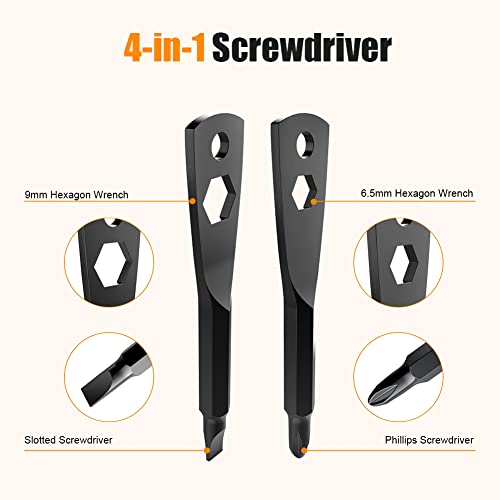 Keychain Screwdriver Tool Gifts for Men, KUSONKEY Christmas Gifts