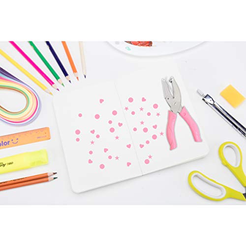 1/4 Inch Metal Single Hole Paper Punch Puncher(Star Shaped)