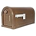Gibraltar Mailboxes Garrison Large Capacity Galvanized Steel Venetian Bronze, Post-Mount Mailbox, GM160VBEC