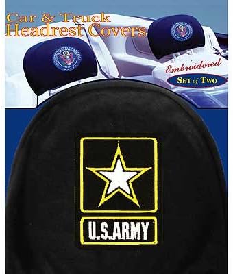 US Army Star Headrest Covers (Pair)