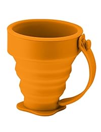 UST flexware Taza de desayuno, color naranja