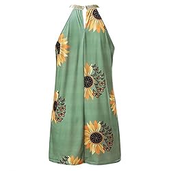Tianjinrouyi Dress Women's 3D Mini Tank Dress Shirt