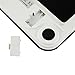 Kingta Bluetooth Smart Body Fat Scale Monitor Body Fat,Scale Body Fat,Total Body Water,Muscle Mass and Bone Mass for Your Family(Black)