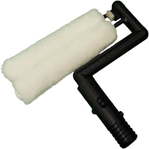 FanMaid - Feather Duster Black Handle, Feather Fan Cleaner, Ceiling Fan Blade Duster, Fan Blade Duster For Broom Handle