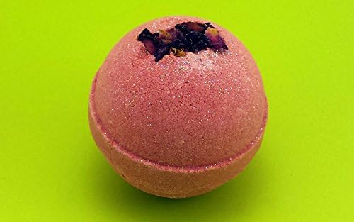 20 FLAVORS Premium Large Lush Bath Bomb Fizzy 4.5oz - Homemade in USA - Relaxing, Moisturizing, Fun Gift for All Ages - Clean &amp; Safe Ingredients (Petal Dance)