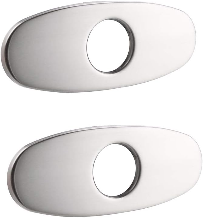 Best Escutcheon Kitchen Faucet Brushed