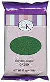 16 oz Sanding Sugar-Green: 1 Count