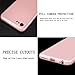 iphone 6 Plus Case,sxxissky Ultra-thin Full Body Coverage Hard Hybrid Plastic with [Tempered Glass Screen Protector]Protective Case Cover & Skin for Apple iPhone 6 Plus/iphone 6S Plus 5.5''(Rose Gold)