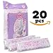 Princess Disposable Toilet Seat Cover for Kids 20 Pack, XL, Waterproof & Individually Wrapped Toddler Toilet Covers Disposable for Travel, Potty Liners for Toddlers, Potty Training for Girls and Boys