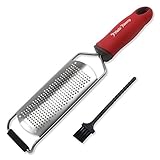 Cheese Grater - Lemon Zester – Perfect for Grating Parmesan, Vegetable, Ginger and More