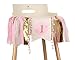 HighChair Banner For 1st Birthday - First Birthday Decorations For Photo Booth Props, Birthday Souvenir and Gifts For Kids, Best Party Supplies(Baby Girl)