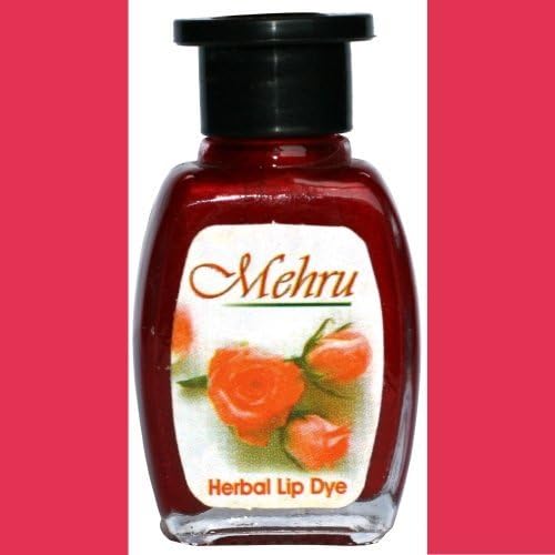 Mehru Lip Stain - Natural Herbal Lip Stain in Various Colors (Nectarine) by Mehru