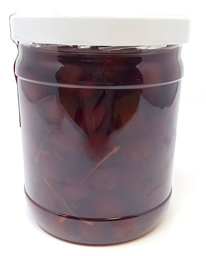 Grandes Brennereien Peurex - Griottines 'Décor' Morello Kirschen mit Stielen in Likör und Kirsch 1liter – Bild 2