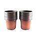 KINGLAKE 50 Pcs 6" Plastic Plants Nursery Seedlings Pot/Pots Flower Plant Container Seed Starting Pots primary