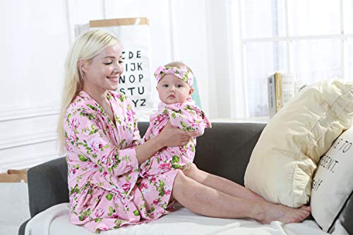 Stretchy Knitted Baby Swaddle Blanket with Headband Set, 35\