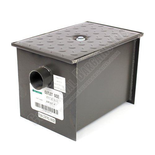 WentWorth 8 Pound Grease Trap Interceptor 4 GPM Gallons Per Minute WP