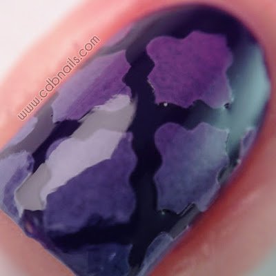 Quatrefoil Almaz Stencils Nail Vinyls By Twinkled T - 1 Sheet of 16 Stencils