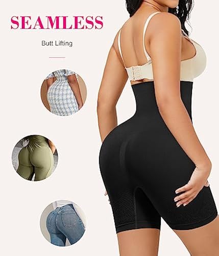 Skims Shapewear Nebility High-Waisted Shapewear Shorts Tummy