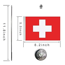 Switzerland Flag Swiss Flag Table Flag,Desk