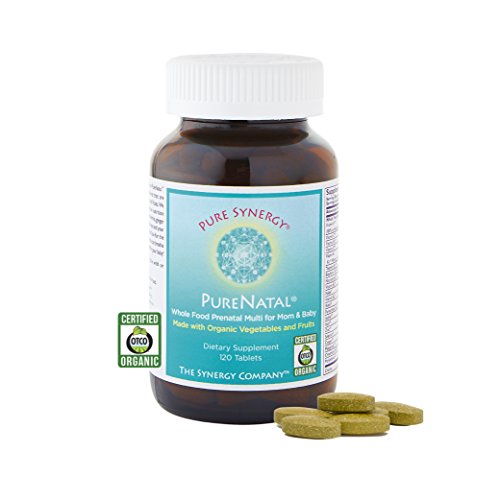 Prenatal Vitamins Pure Synergy PureNatal 120 Tablets Prenatal Vitamin