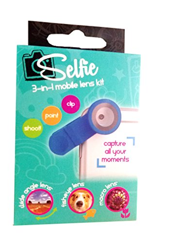 Selfie 3-in-1 Mobile Lense Kit - Blue