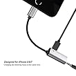 Headphone Splitter Adapter Jack Adaptor Music Charging and Aux Audio Converter Extender Stereo Charger Cables for iPhone7/7Plus/iphone8/8Plus/iphonex/10 Converter Support iOS 10.3/11 System-White from MPWHYL