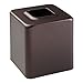 MetroDecor mDesign Facial Tissue Box Cover/Holder for Bathroom Vanity Countertops - Pack of 2, Bronze