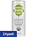 Wonder Drink Kombucha, Organic Green Tea with Lemon Sparkling Fermented Tea, 8.4oz Can (Pack of 24)