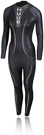 HUUB Design Women's Aegis 3mm/3mm Triathlon Swim Wetsuit, Large - Black/Purple