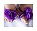 FEITONG@ 2016 0-12M Baby Toddler Infant Girls Barefoot Beach Sandals Shoes (Purple)