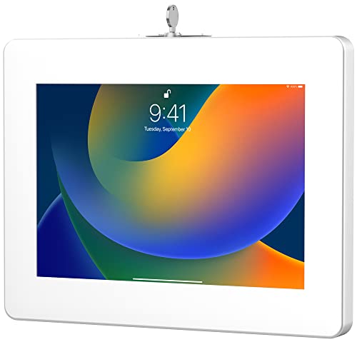 CTA Digital Wall Mount for iPad, iPad Pro, iPad Air, Tablet - White - 11" Scree…