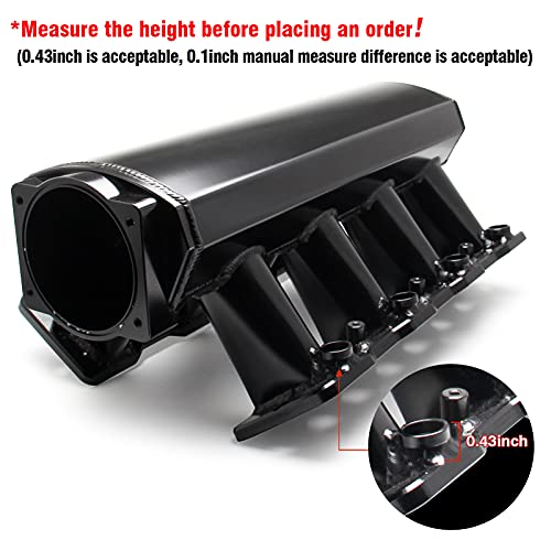 Top10 Racing Intake Manifold with Fuel rail fit 102mm Throttle Body Sheet Metal Fabricated EFI 15° Throttle Opening Compatible with Chevrolet Chevy G Top10 Racing Intake Manifold Kit with Fuel rail fit Sri Lanka | Ubuy