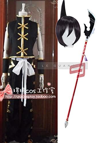 Amazon シャーマンキング 道蓮 せんとう服 コスプレ衣装 ウィッグ 道具風 コスプレ 仮装 通販