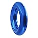 GM CLIMBING Blue Small Rappel Ring 25kN for Rock Climbing Arborist Rescue Slackline Hammock Pack of 5
