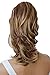 PRETTYSHOP 14″ Hair Piece Pony Tail Clip On Extension Voluminous Wavy Heat-Resisting Brown Blonde Mix # 33H27 H95thumb 3