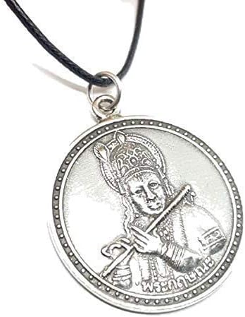 Eclectic Shop Uk Indian God Lord Krishna Voice of The Bhagavad Gita On Cord Necklace Pendant